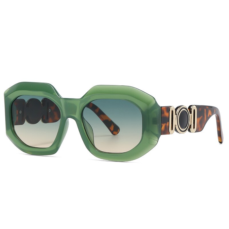 Women Men Square Sunglasses Classic Small Rectangle Sunglasses Women Vintage Brand Designer Square Sun Glasses Shades