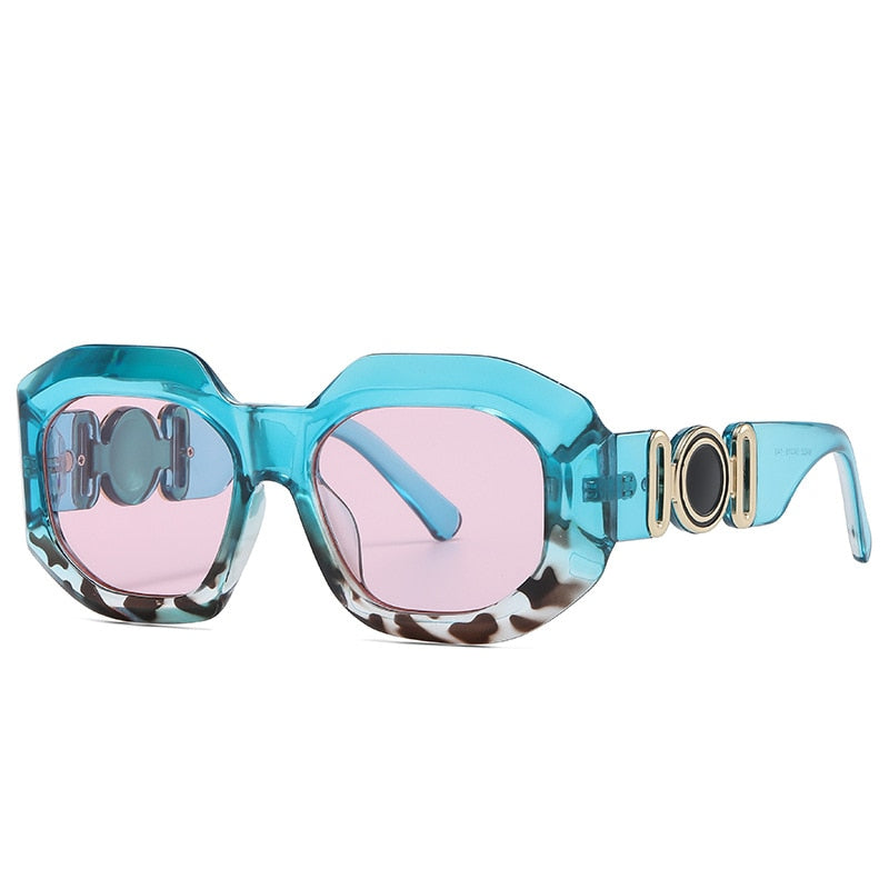 Women Men Square Sunglasses Classic Small Rectangle Sunglasses Women Vintage Brand Designer Square Sun Glasses Shades