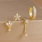 Zircon Stud Earrings