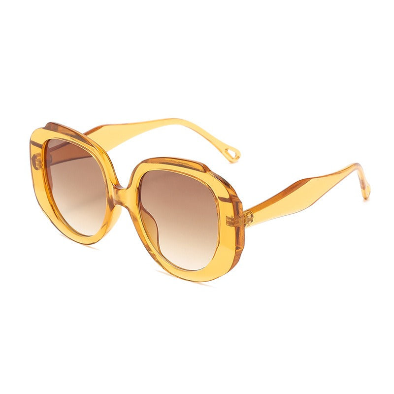 Round Frame Retro Sunglasses