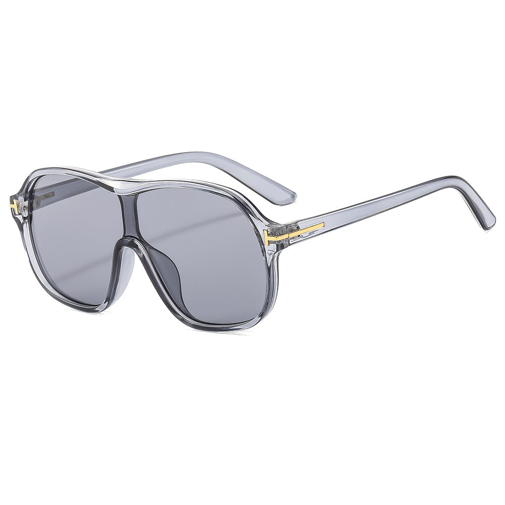 T-shaped Toad shaped Sunglasses New Sunglasses Fashionable, Personalized, Large Frame Versatile Sunglasses for Women