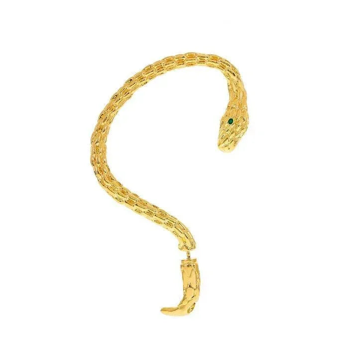 Personalized Snake Wrapped Earrings - Viexta