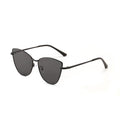 Irregular butterfly metal sunglasses for women