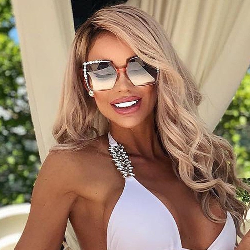 Oversized Square Sun Glasses