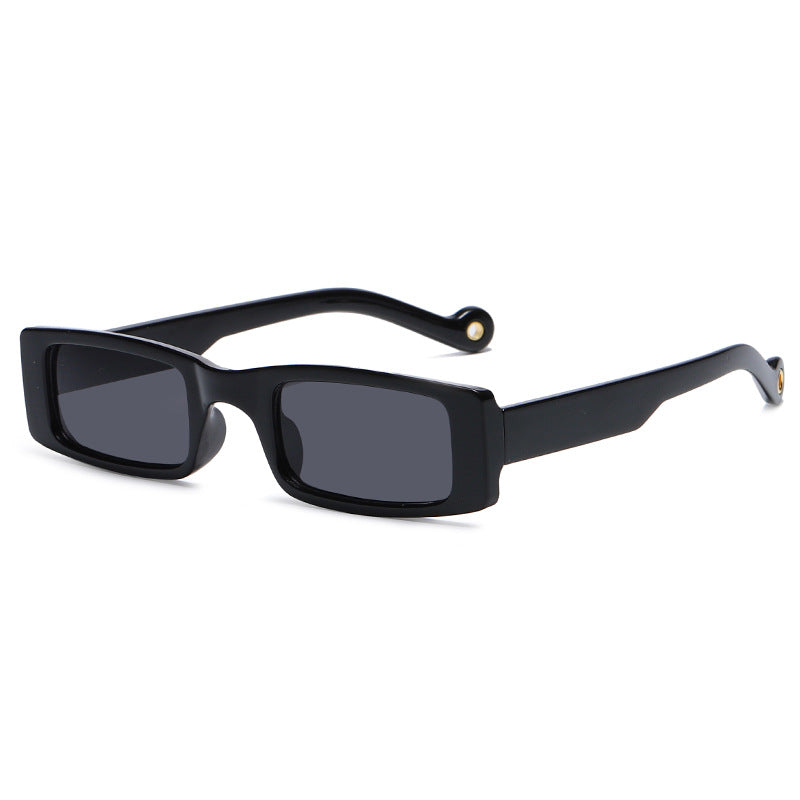 New Square Small Frame Sunglasses Men And Women Retro Street Shooting Sunglasses Hip Hop Trend Sunglasses