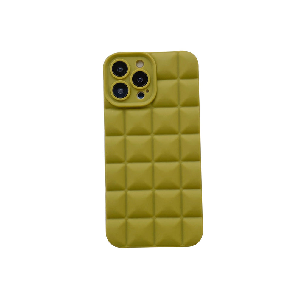 3D Lattice Suitable Apple iPhone Phone Case 14max Angel Eyes 12pro Transparent TPU13/XR Soft Case