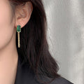 18K Sterling Chain Earrings - Viexta
