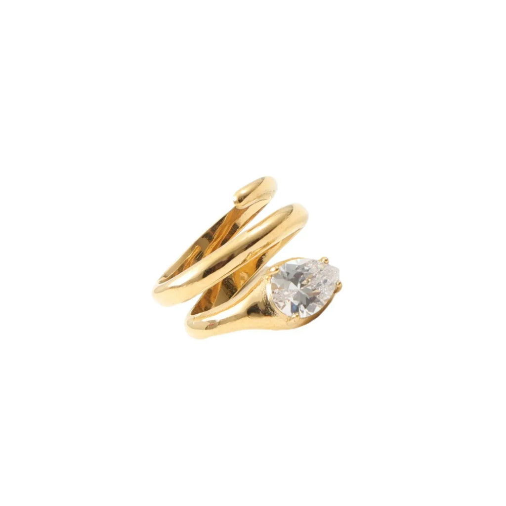 snake-multi-layer-titanium-steel-plating-ring - Viexta