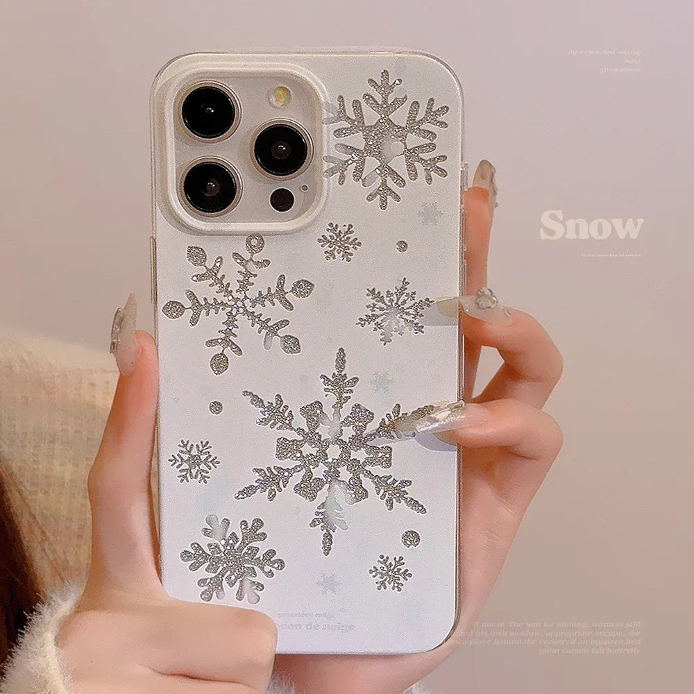 autumn-and-winter-silicone-iphone-case - Viexta