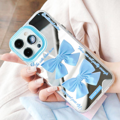 Three-in-one Mirror Transparent iPhone Case