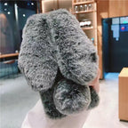 plush-loving-rabbit-drop-resistant-iphone-case - Viexta