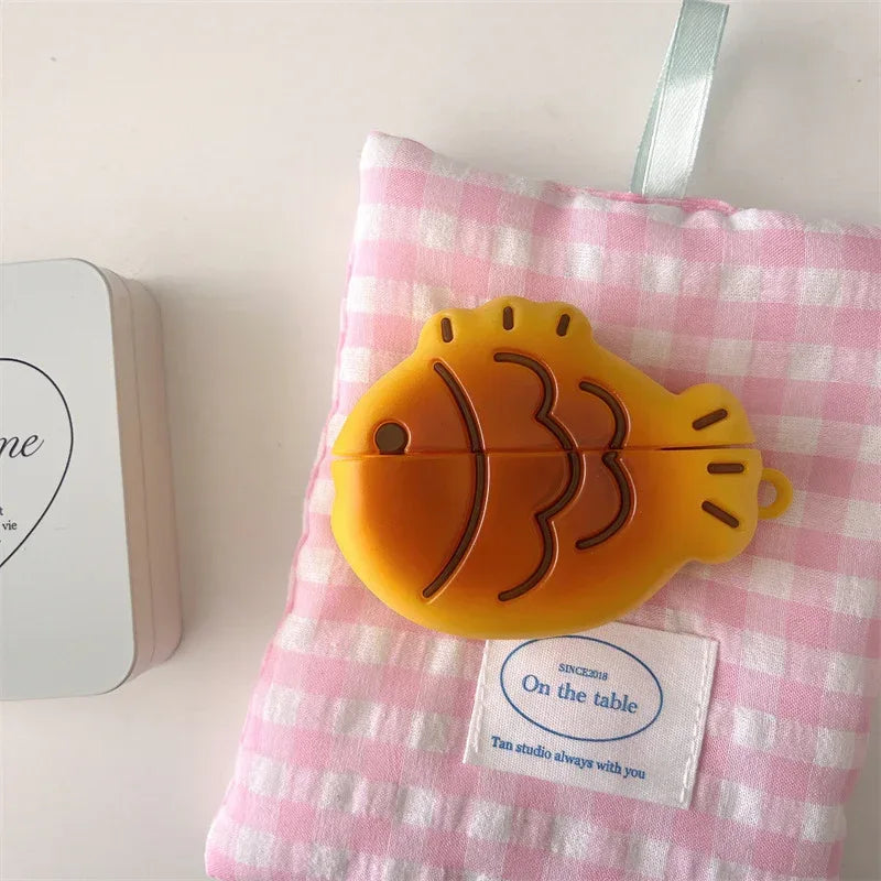 Fashion Cute Taiyaki Airpod Case - Viexta