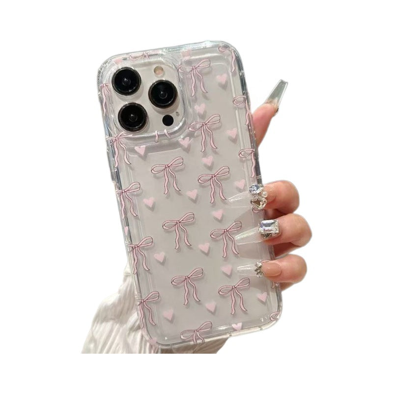Girl Bow Drop-resistant iPhone Case