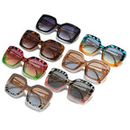 Women's Personality Square Sunglasses - Viexta