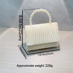 Pleated Evening Bag - Viexta