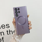 Advanced Metal Paint Magnetic Samsung Cover