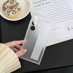 Liquid Silicone Full-cover With Wristband Protective Samsung Case