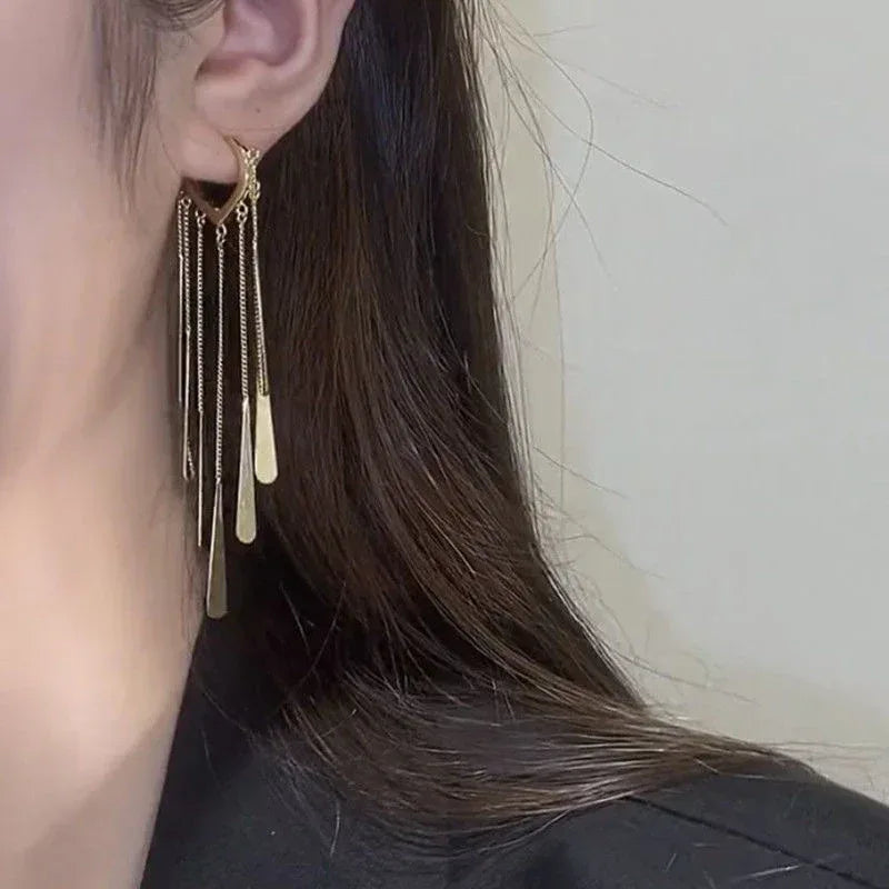 Fringe Tassel Earrings - Viexta