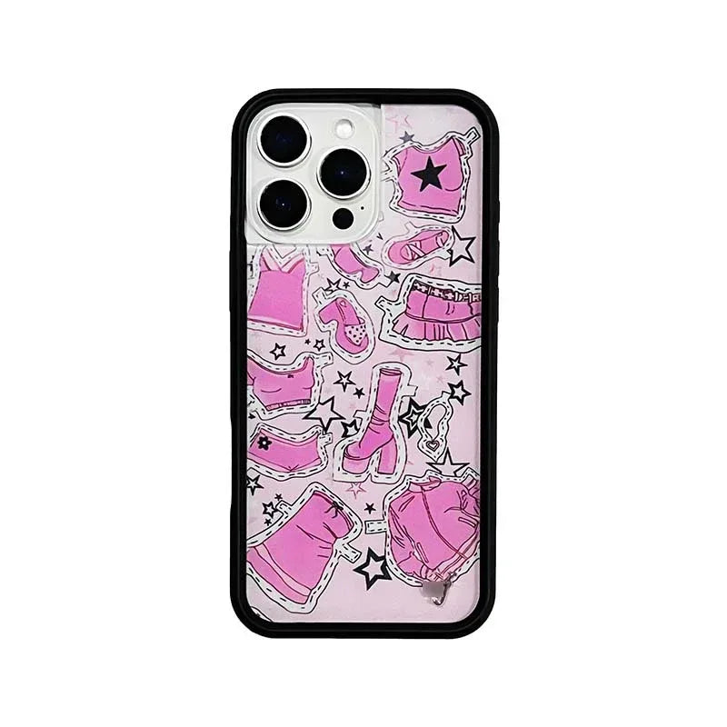 plaid-strawberry-star-iphone-case - Viexta