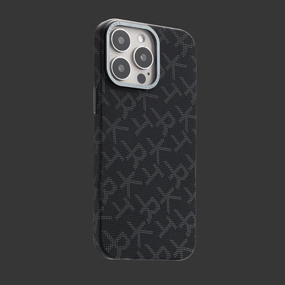 Fiber Texture Ultra-thin Metal iPhone Case