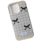 Plaid Bow iPhone Case - Viexta
