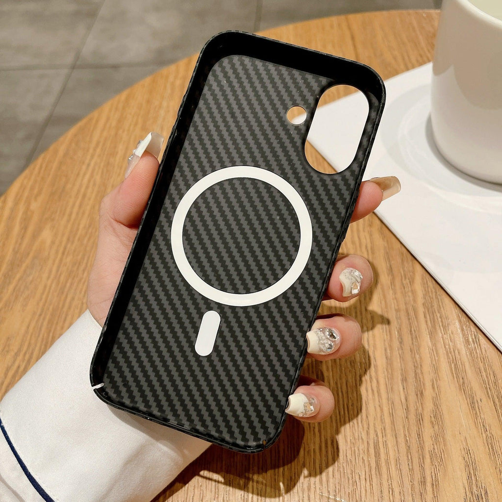 Carbon Fiber Magnetic iPhone Case - Viexta