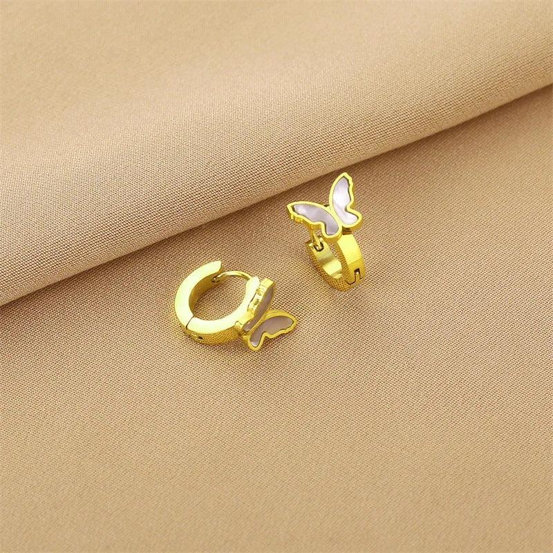 18k Trendy Hoops - Viexta