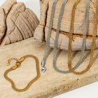 Cross-border Bead Chain Necklace Bracelet Set