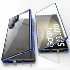 S24Ultra Peep-proof Magnetic Mirror Phone Case - Viexta