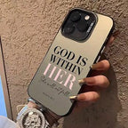 European Trendy Silver iPhone Case - Viexta