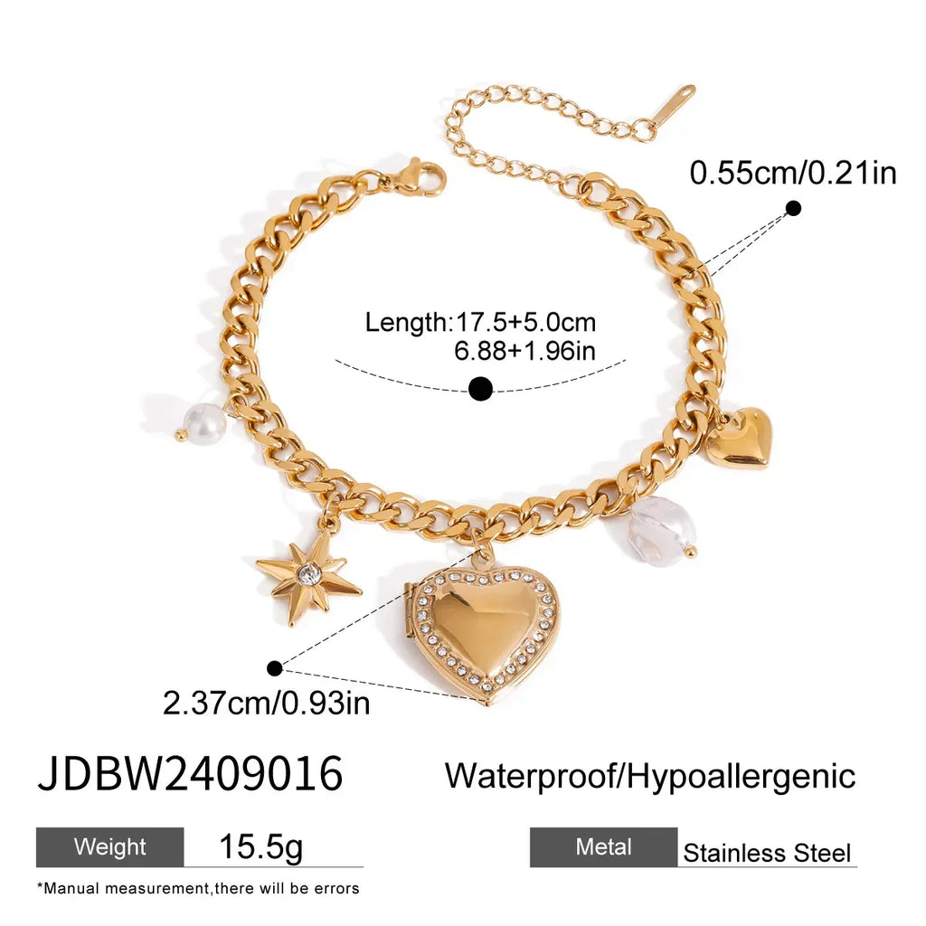 Love Titanium Steel Bracelet - Viexta