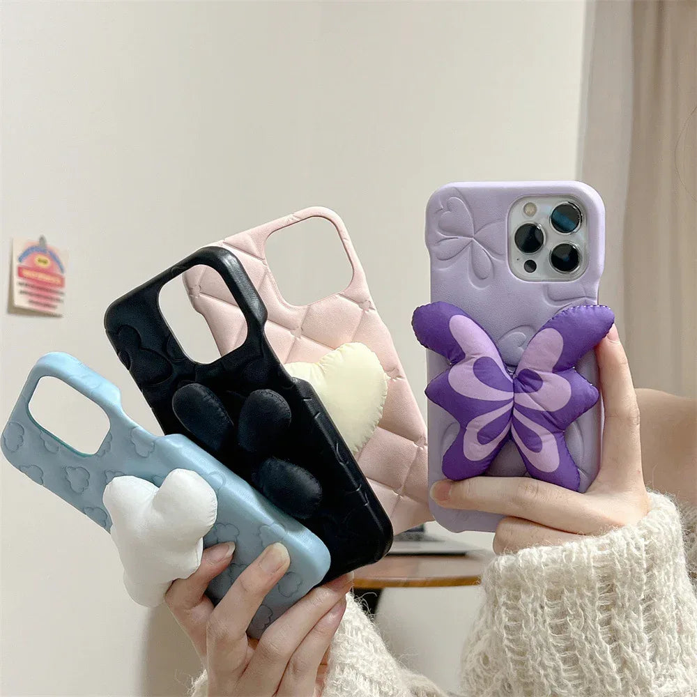 Three-dimensional Cartoon Autumn iPhone Case - Viexta