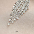 Personality Exaggerating Tassel Earrings