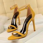 Summer Fashion Ankle-strap High Heels - Viexta