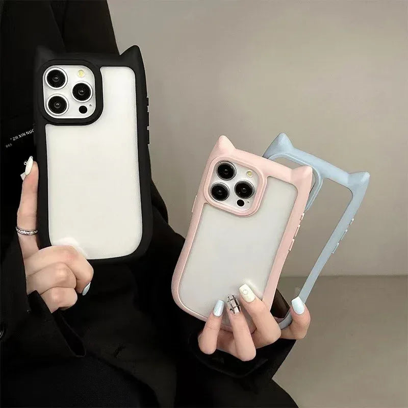 Cute Cat Ears IPhone Case - Viexta