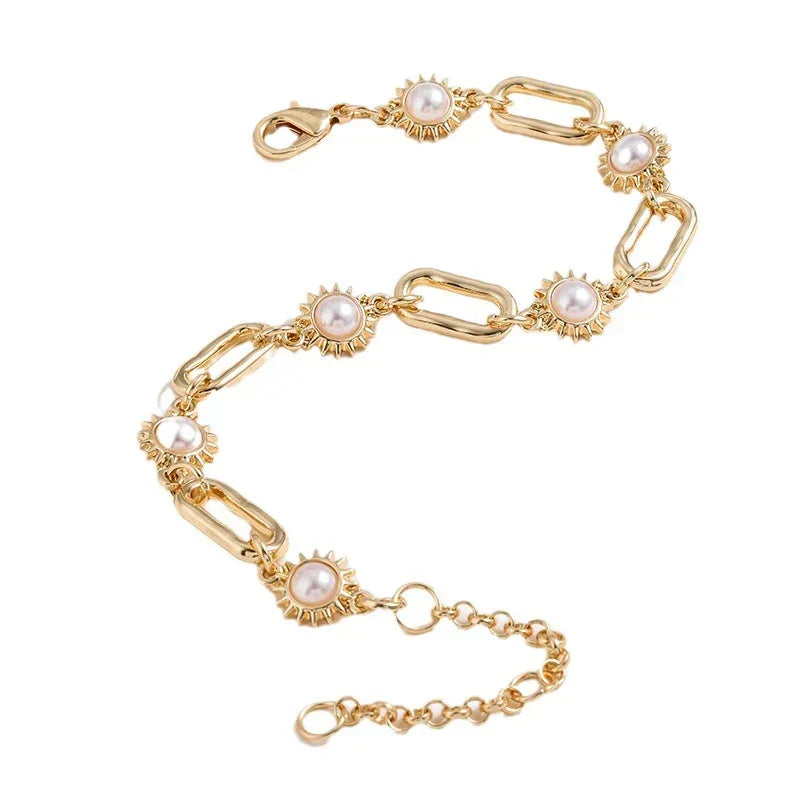 Pearl Necklace Suit Fashion - Viexta