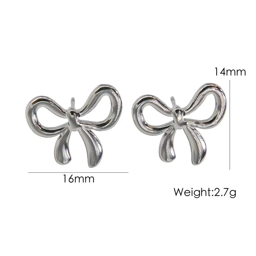 Bow Stainless Steel Necklace - Viexta