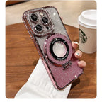 Edge Drill Gradient Color Magnetic Suction iPhone Case - Viexta