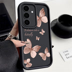 Anti-fall Ladder Graffiti Painted Butterfly Samsung Phone Case