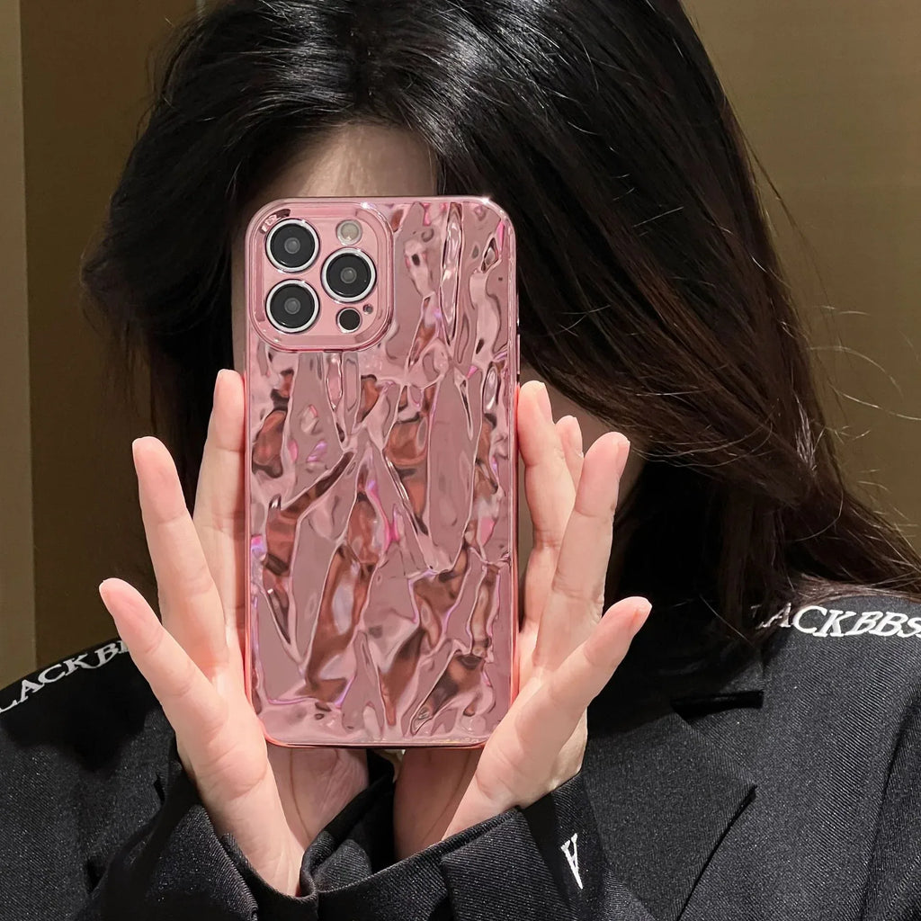Electroplating Yinshan Crack iPhone Case - Viexta