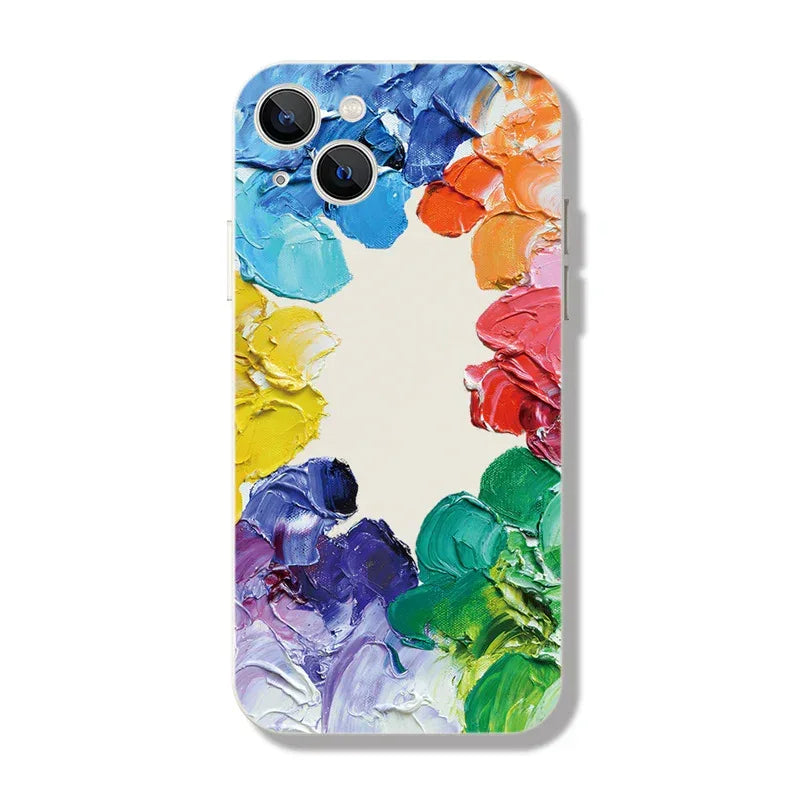 Oil Painting Flowers iPhone Case - Viexta