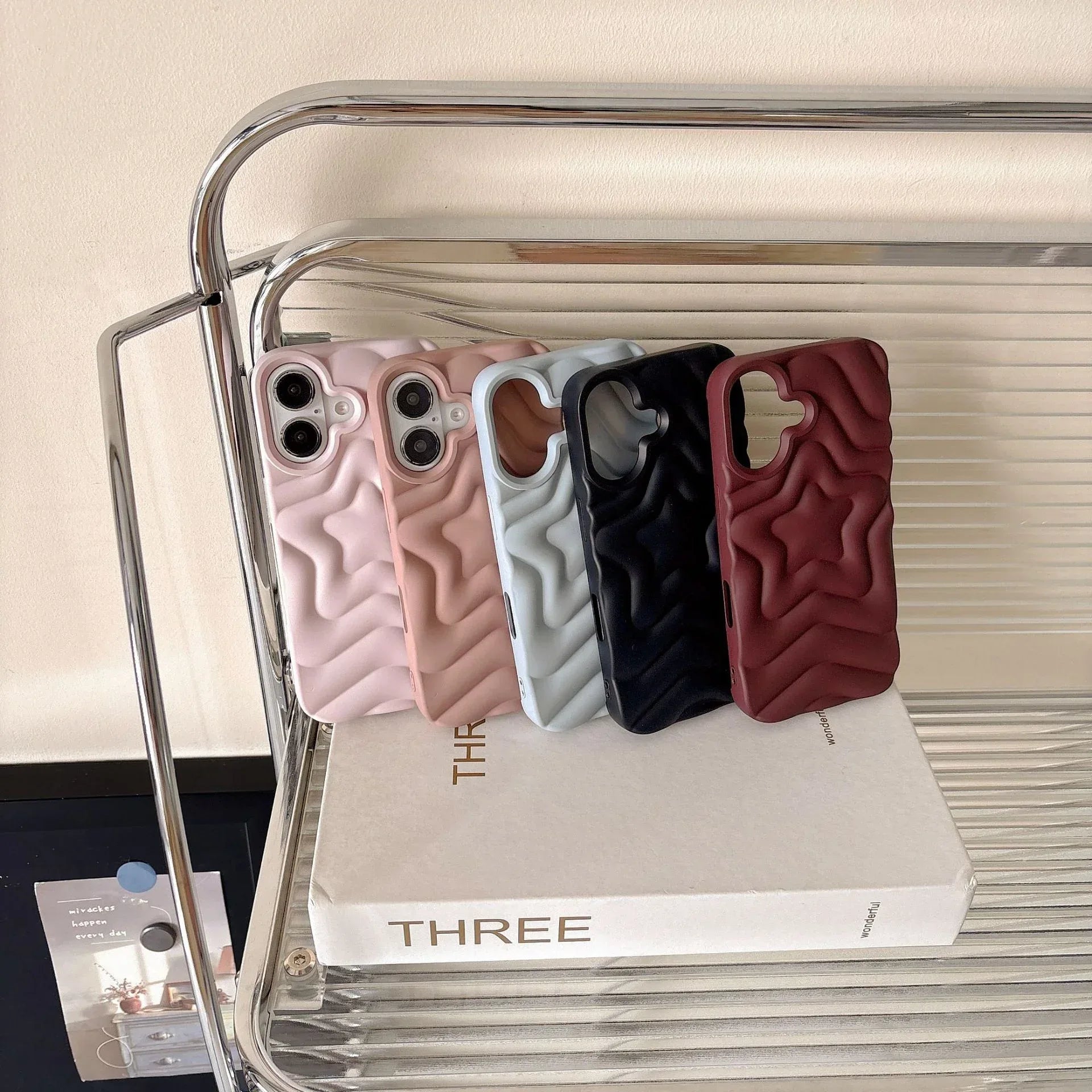 Three-dimensional Solid Color iPhone case - Viexta