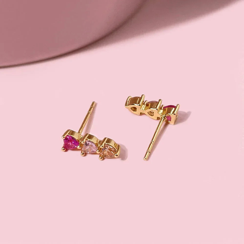 Gold Plated 18K Mini Studs - Viexta