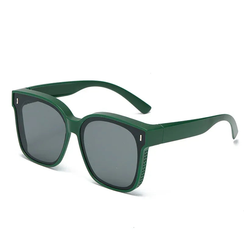 Unisex Large Frame UV Protection Sunglasses - Viexta