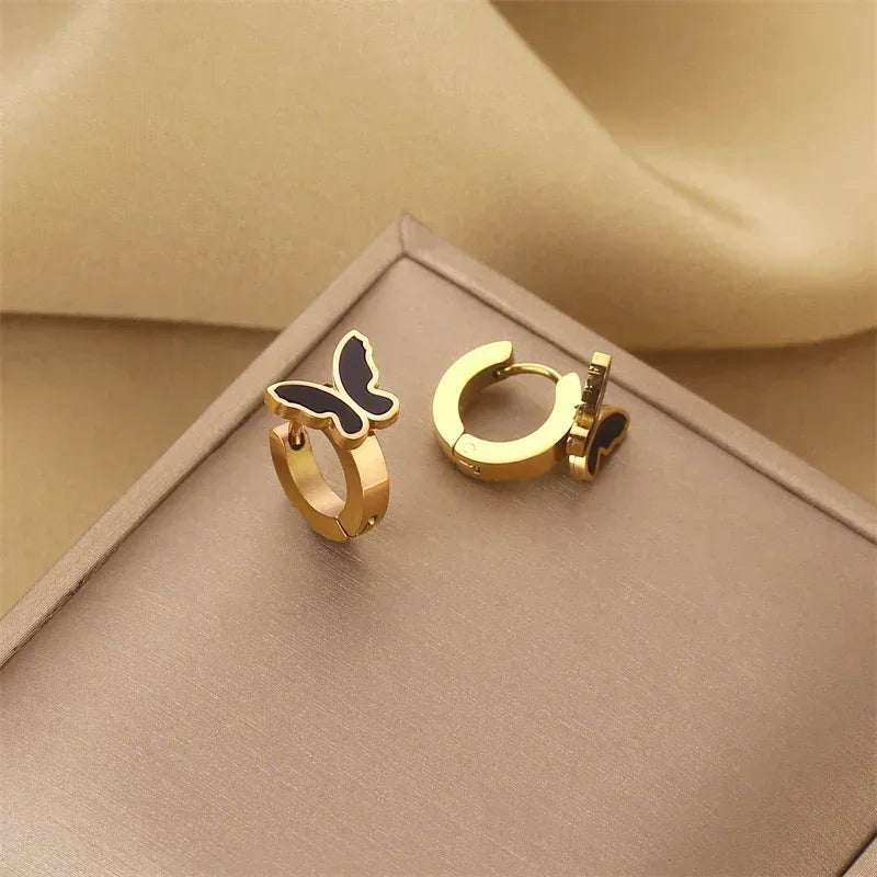18k Trendy Hoops - Viexta