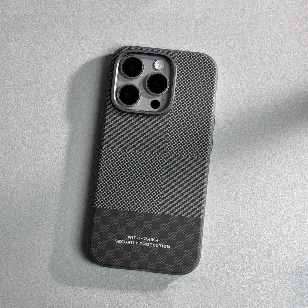 Carbon Fiber Drop-resistant iPhone Cover - Viexta