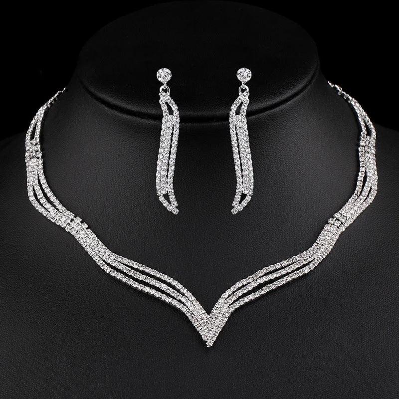 Zircon Water Drop Necklace - Viexta