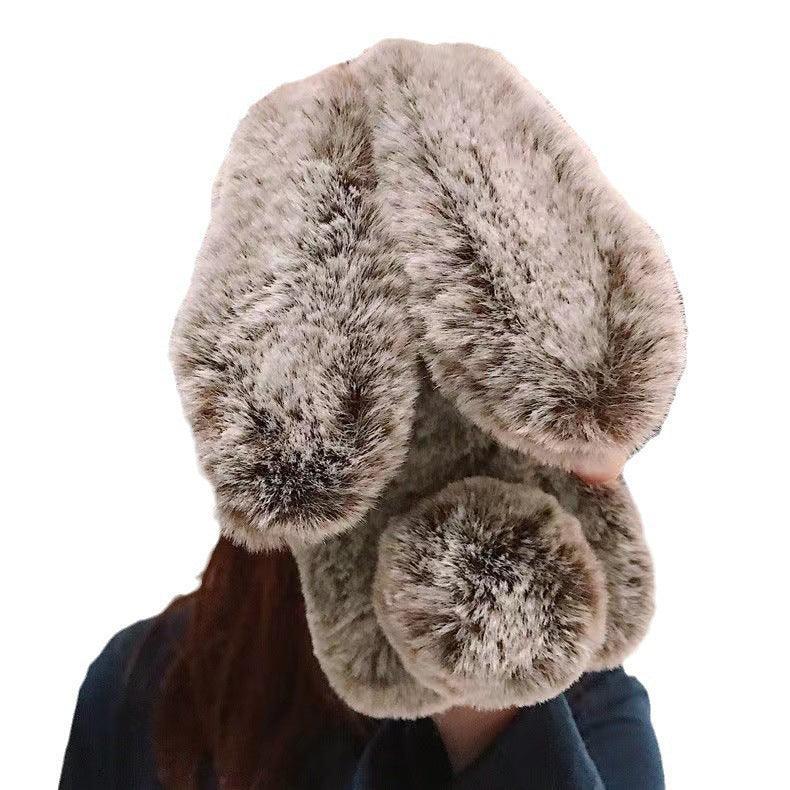 plush-loving-rabbit-drop-resistant-iphone-case - Viexta