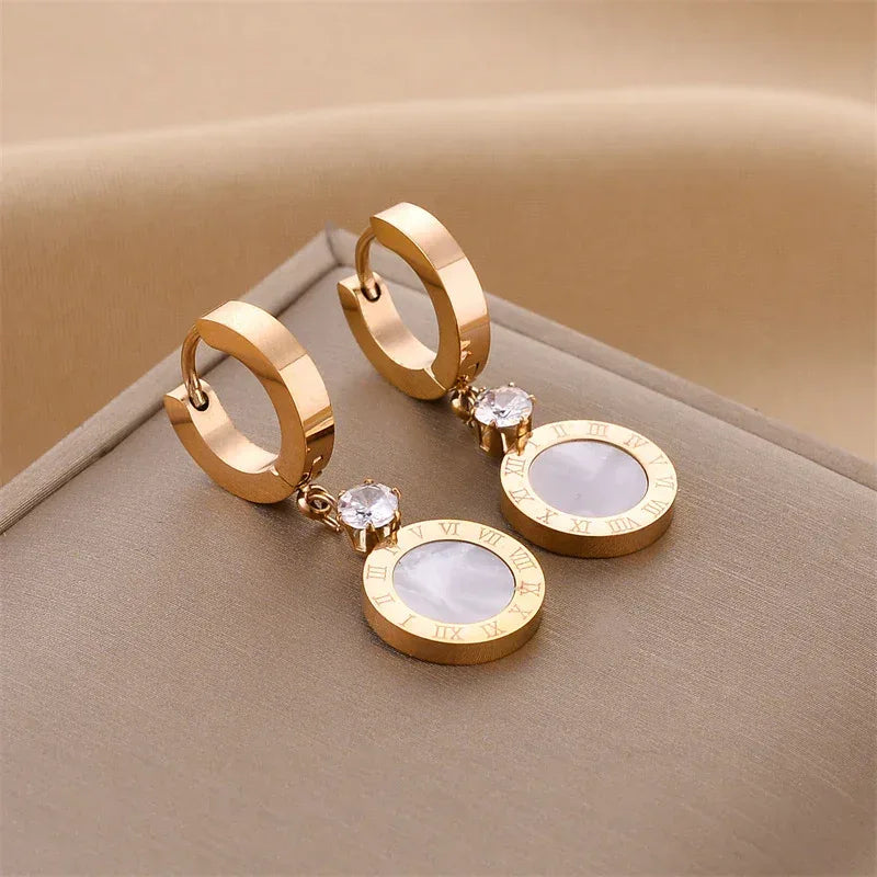 18k Trendy Hoops - Viexta