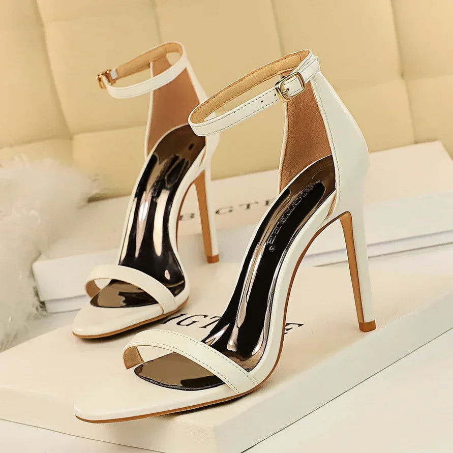 Summer Fashion Ankle-strap High Heels - Viexta
